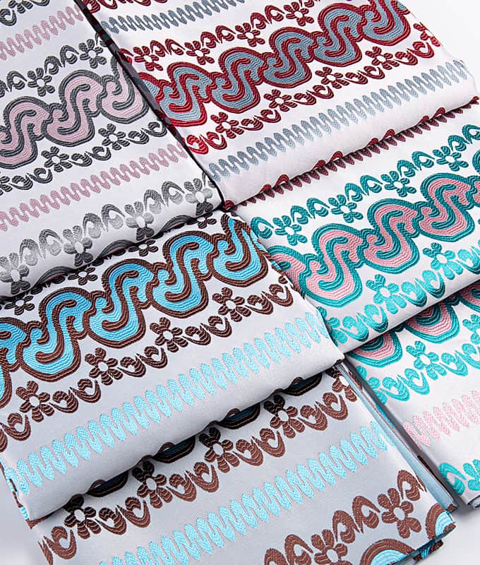 新款S型花纹筒裙涤纶提花面料