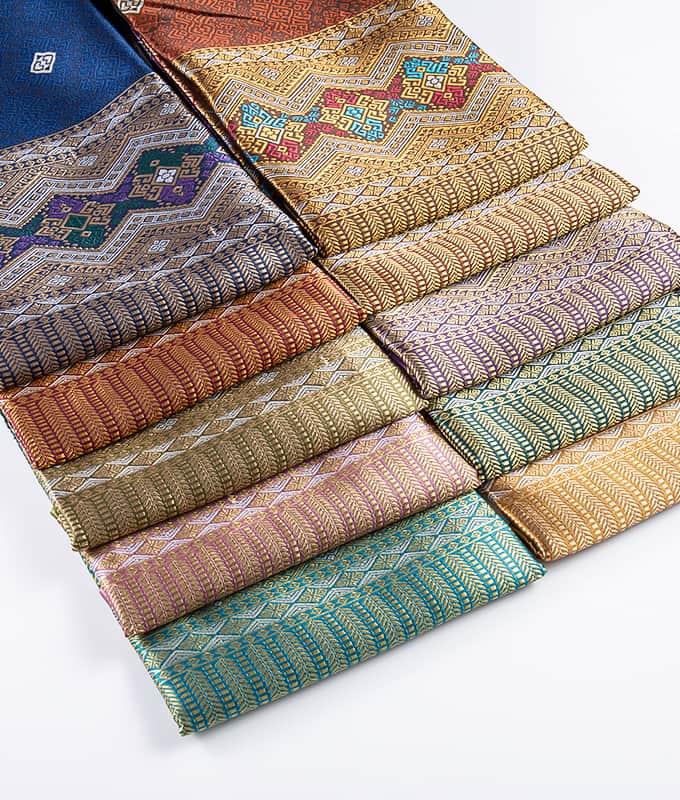 东南亚短款传统筒裙面料